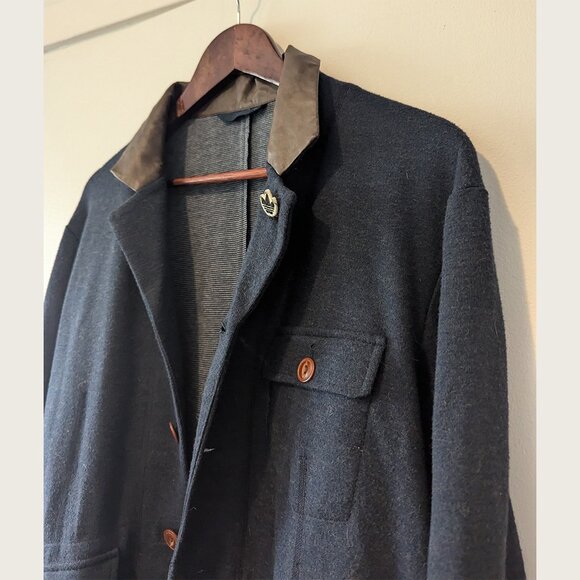 ADIDAS x KAZUKI KIRAISHI - Navy logo jacket - Sz M - Picture 2 of 7